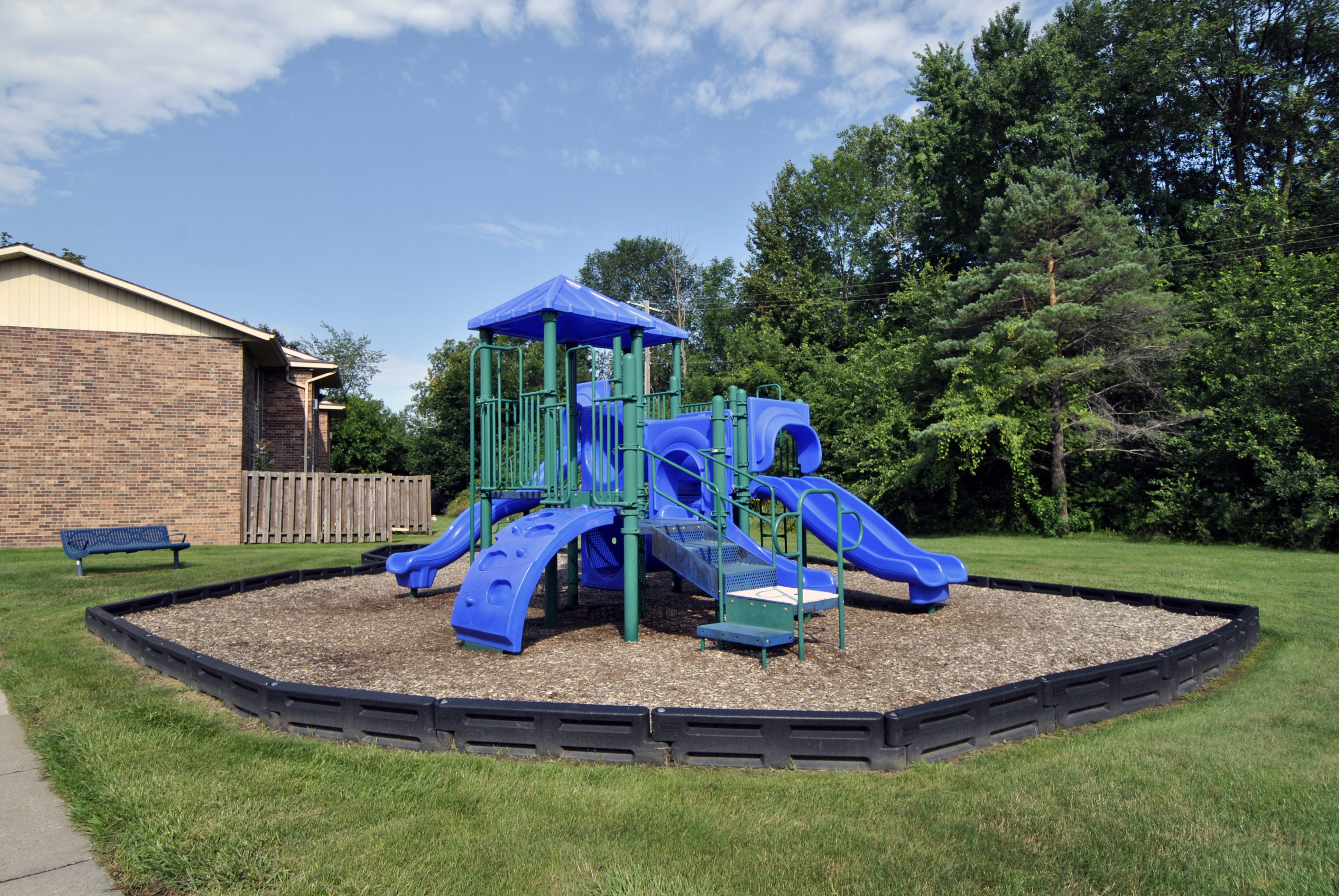 View of huge playground at bluewater