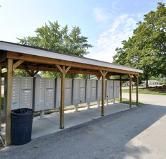 Mailboxes at bluewater